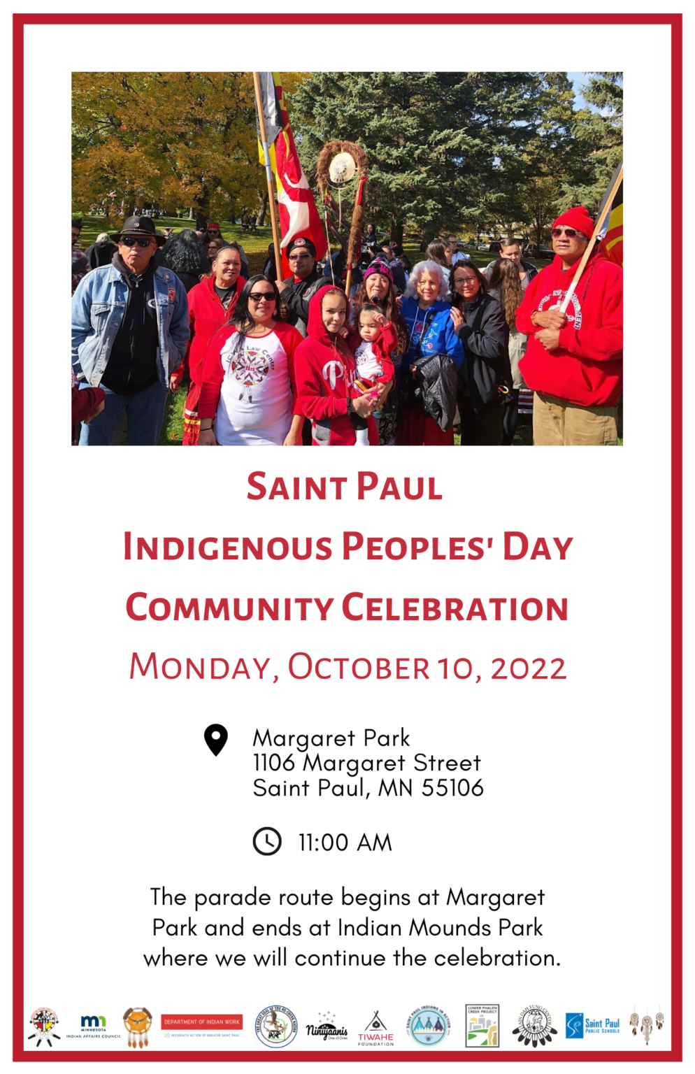 Saint Paul Indigenous Peoples Day Community Celebration American